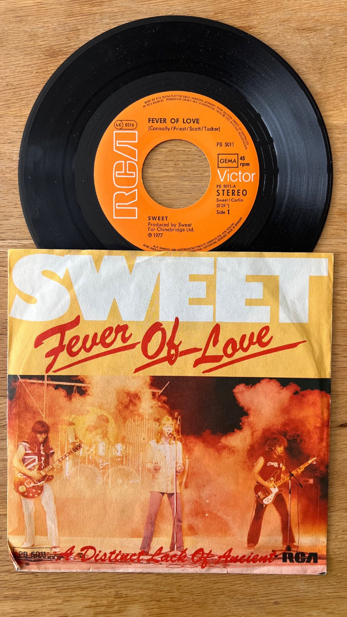 Sweet - Fever Of Love / 1. D-Press. 1977 - (M-/VG++)