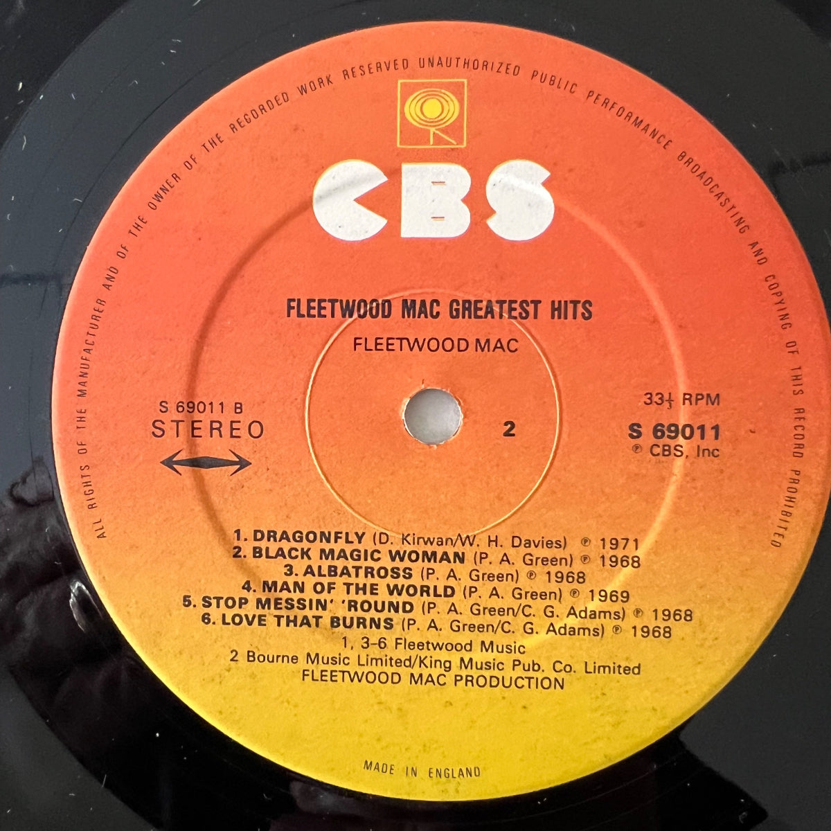 Fleetwood Mac - Greatest Hits / UK-Press. - (M-/M-)