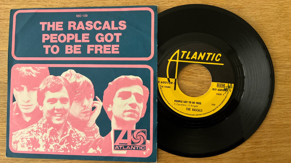 Rascals - People Got To Be Free / 1. France-Press. 1968 - (VG++/VG++)