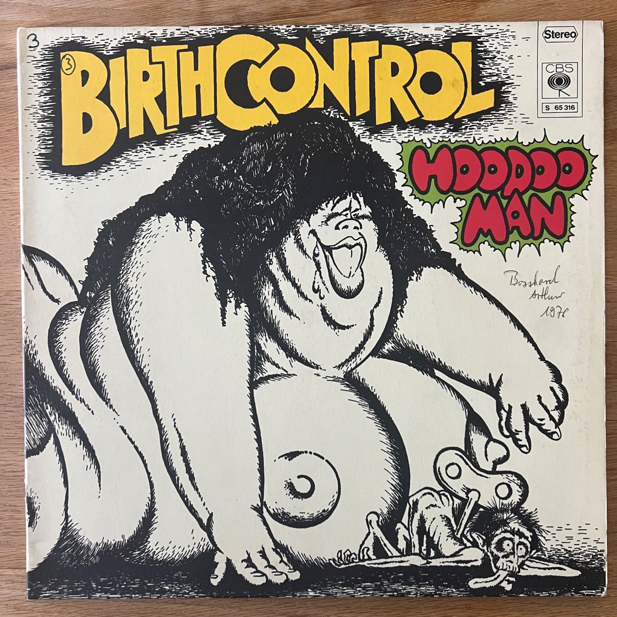 Birthcontrol - Hoodoo Man / 1. D-Press. 1972 - (M-/VG++)
