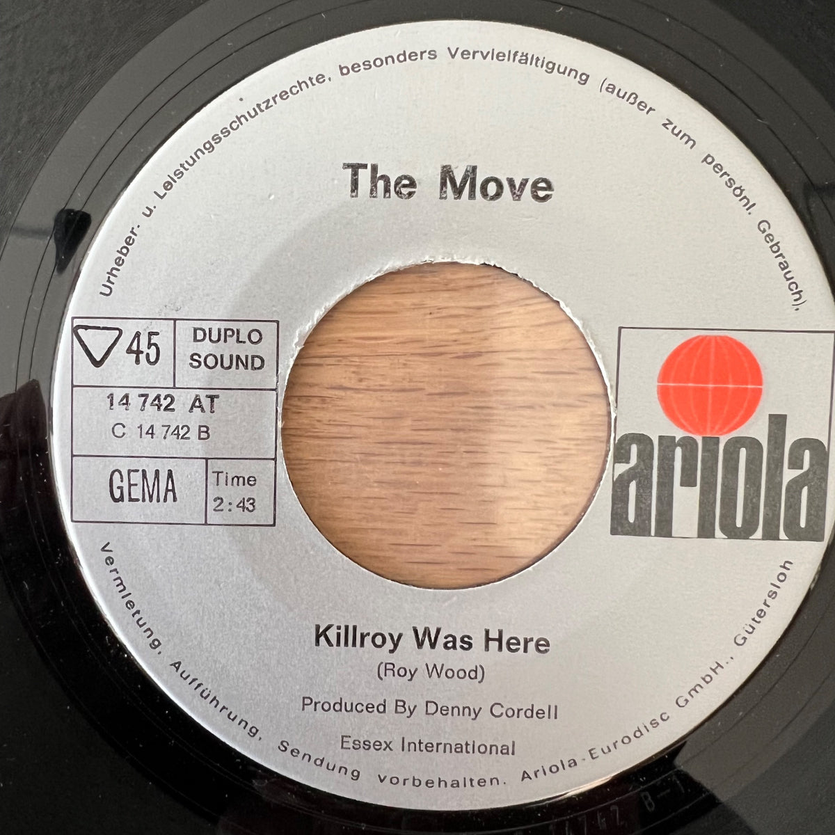 Move - When Alice Comes Back To The Farm / 1. D-Press. 1970 - (VG++/VG+)