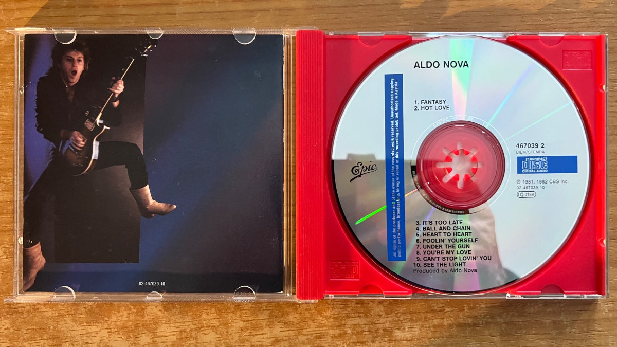Aldo Nova - Same / CD - EU-Press. 198? - (M-/M-)