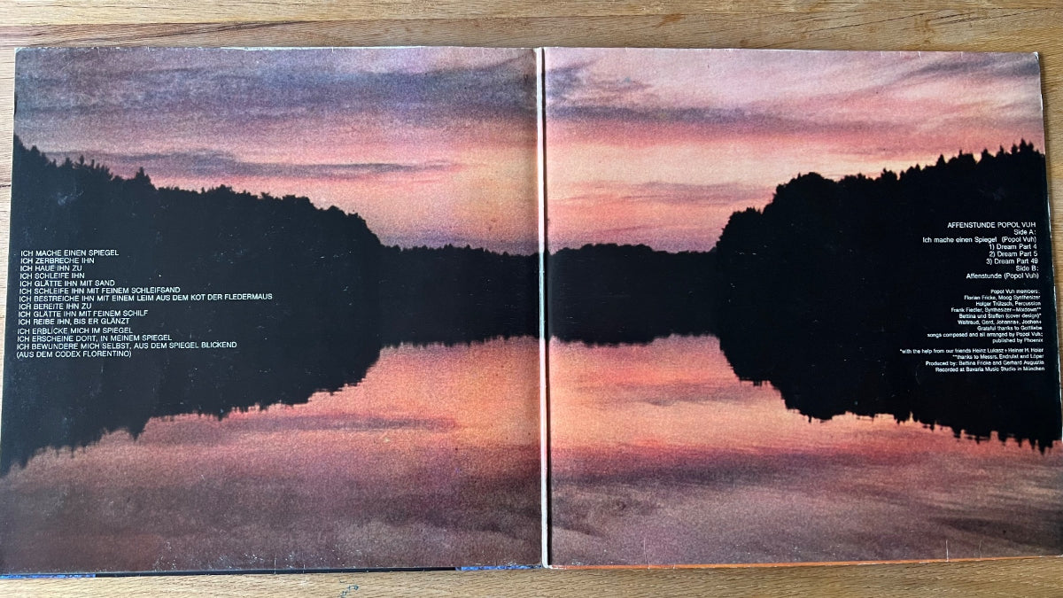 Popol Vuh - Monkey Hour / 1. D-Press. 1970 - (VG++/VG++)