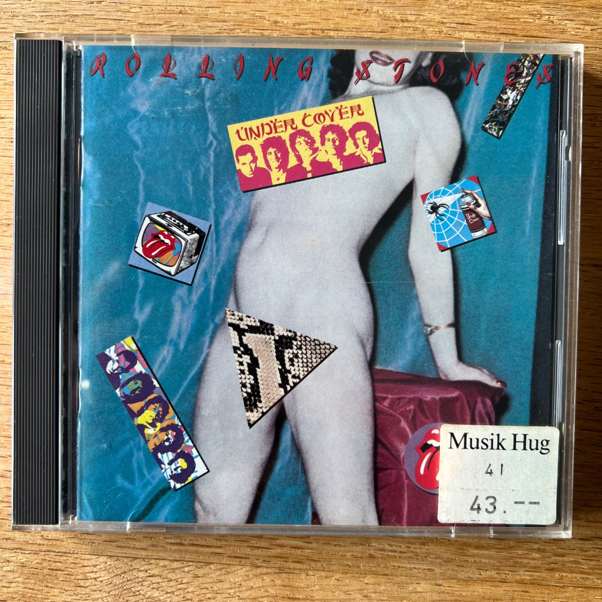 Rolling Stones - Undercover / CD - Pressage japonais. 1983 - (M-/M-)
