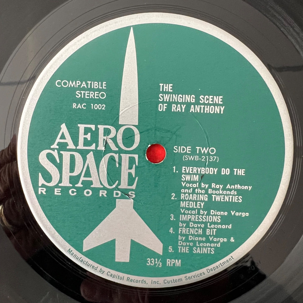 Ray Anthony - The Swinging Scene Of Ray Anthony / 1. US-Press. 1968 - (G+/VG++)