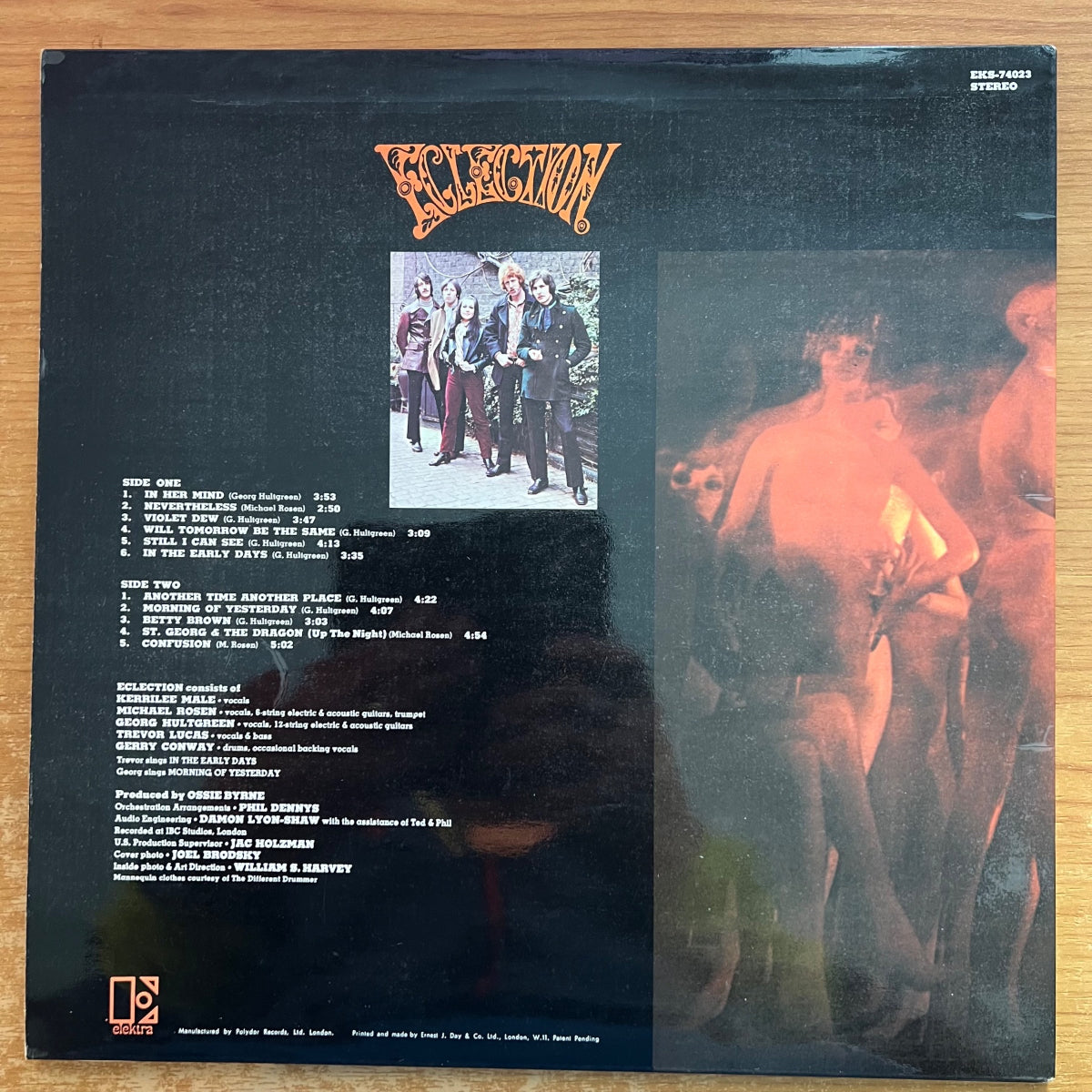Eclection - Idem / 1re presse britannique. 1968 - Stéréo - (M-/M-)