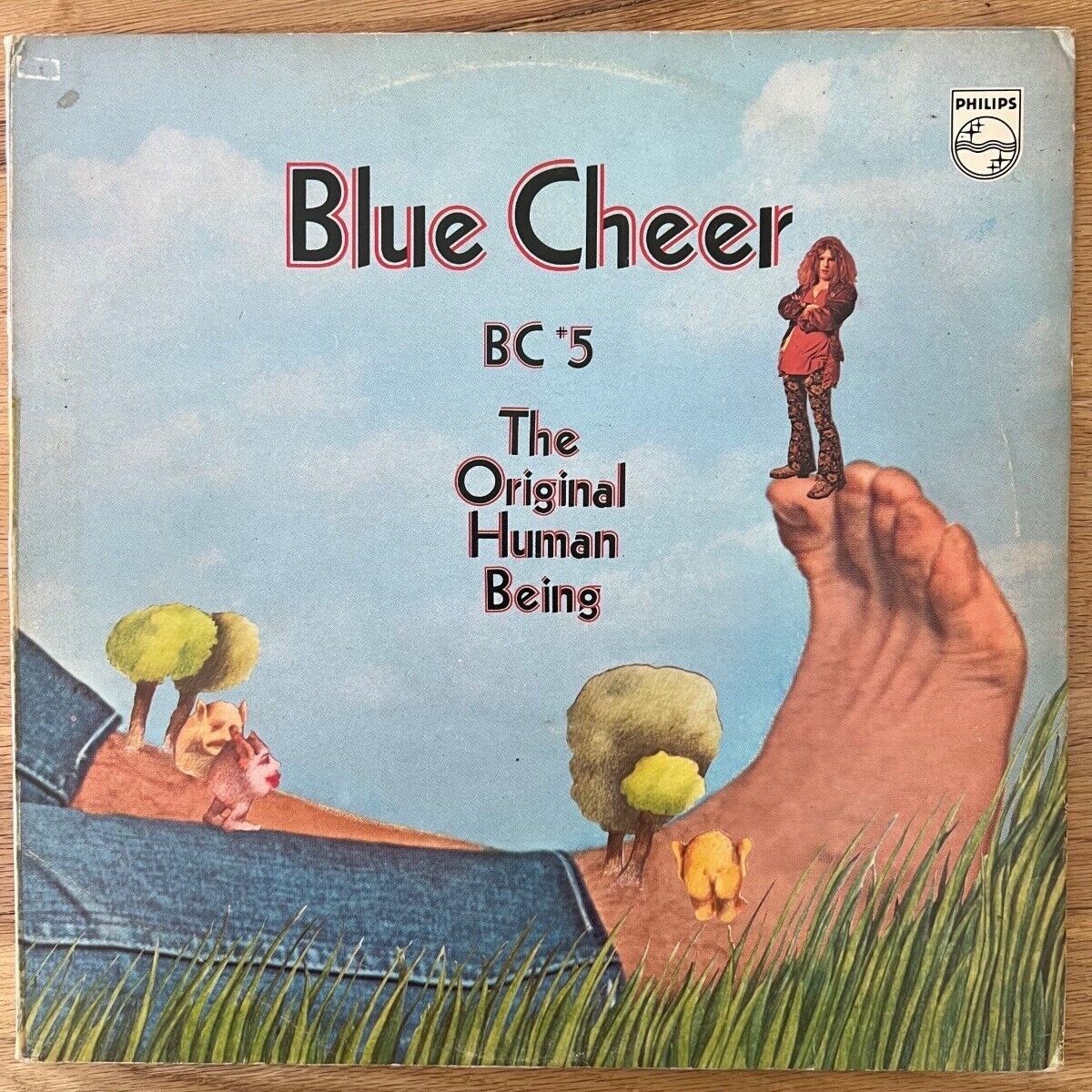Blue Cheer - BC #5 The Original Human Being / 1. D-Press. 1970 - (VG++/VG+)
