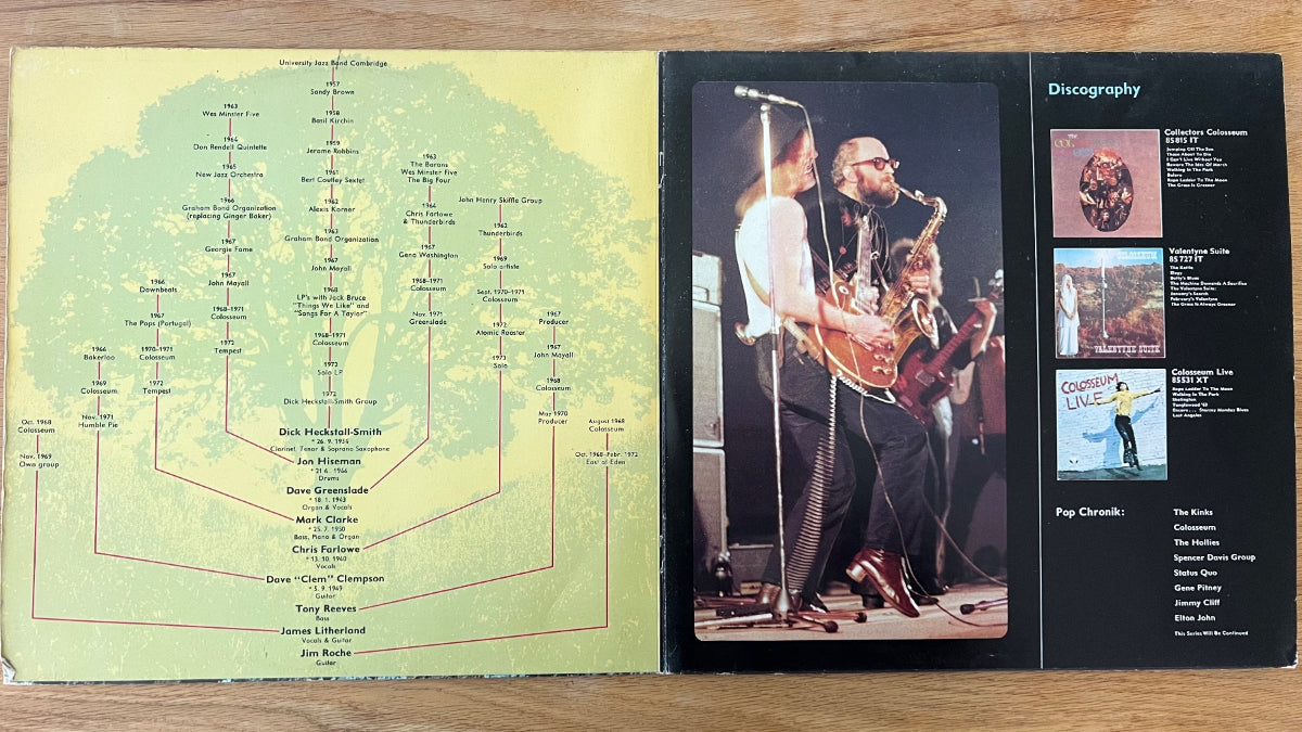 Colosseum - Pop Chronicle / 2 LP - D-Press. 1973 - (M-/VG+)