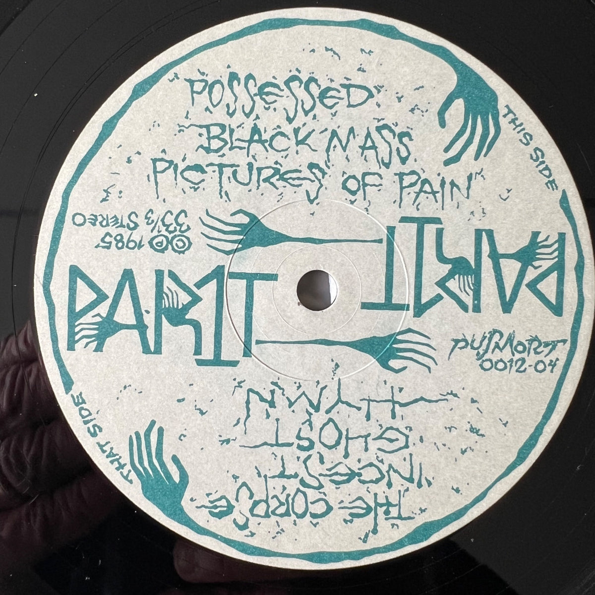Part 1 - Pictures Of Pain / 1. US Press. 1985 - (M-/M-)