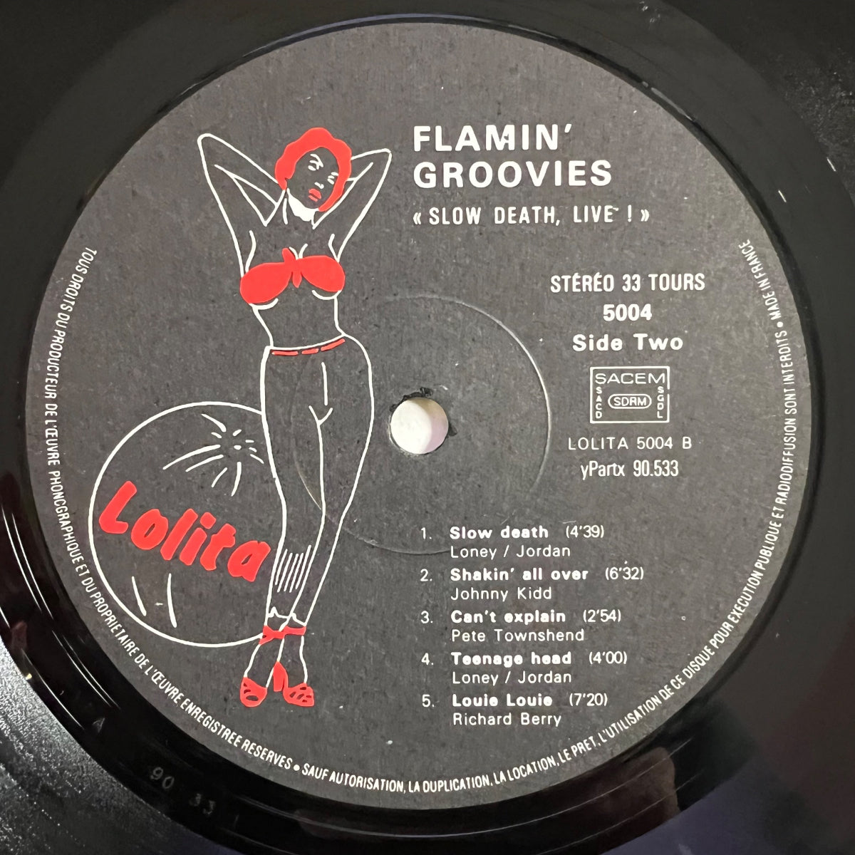 Flamin Groovies - Slow Death, Live! / 1. France-Press. 1983