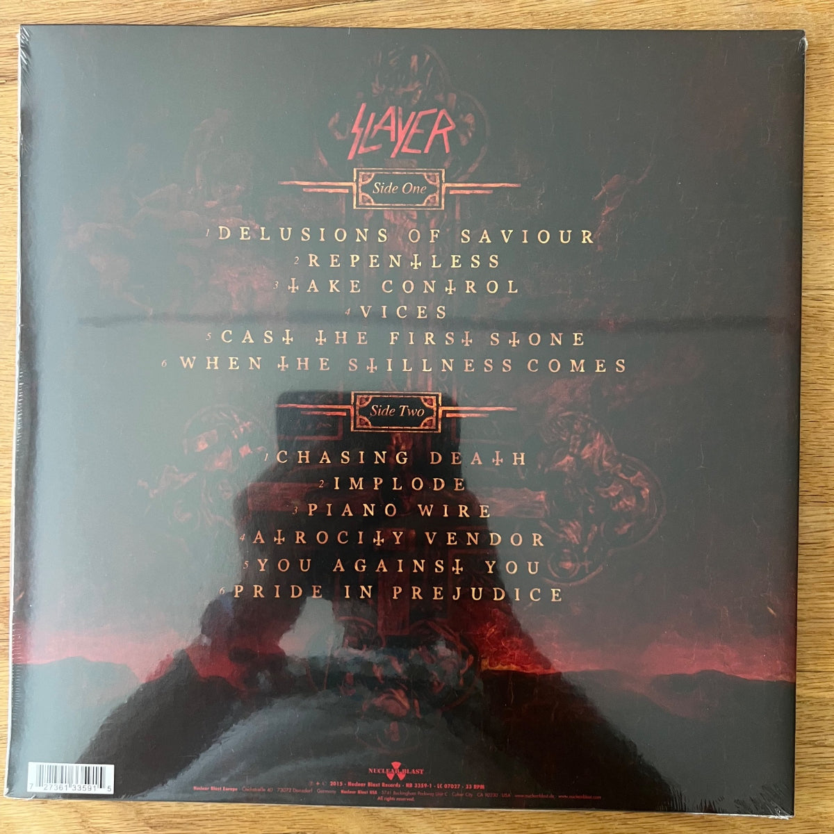 Slayer - Relentless / LP - 1re édition limitée (2015) - Neuf et scellé