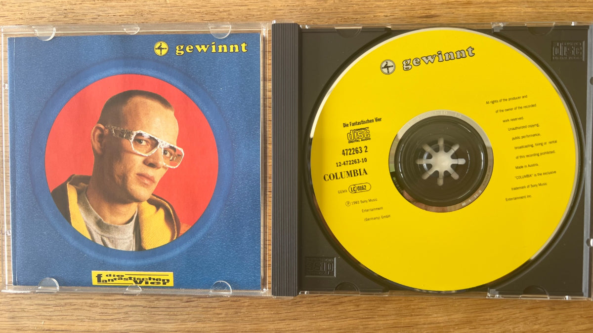 Fantastischen Vier - 4 Gewinnt / CD - 1-. D-Press. 1992 - (M-/M-)