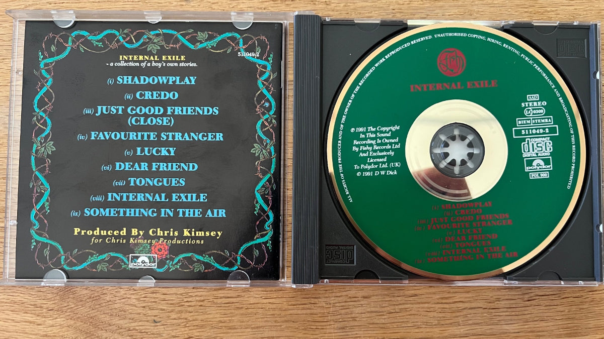 Fish - Internal Exile / CD - 1st EU Press. 1991 - (VG+/M-)