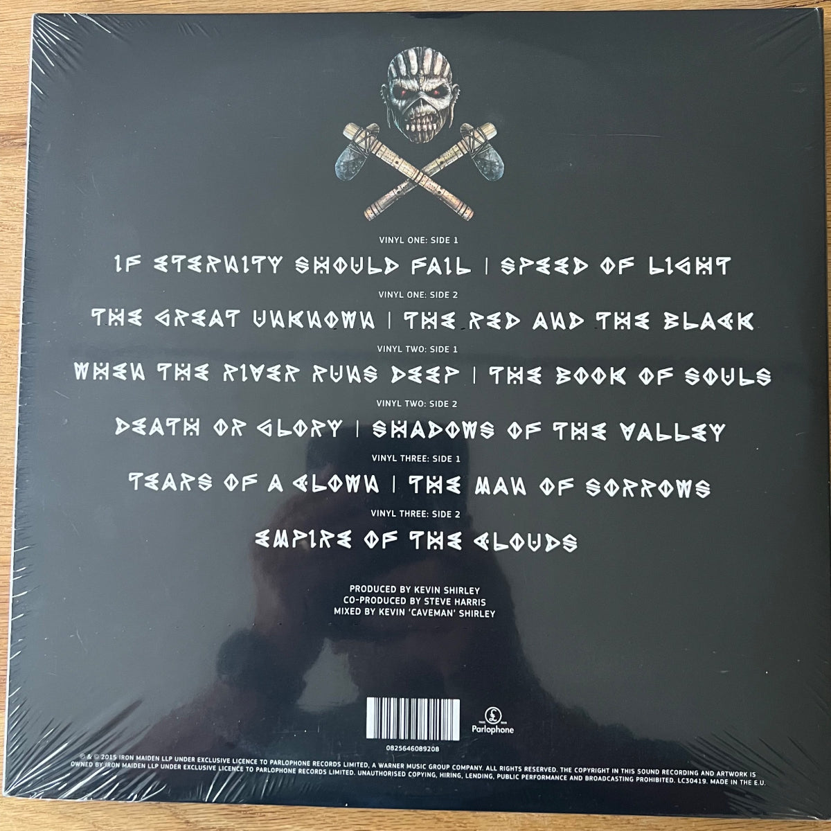 Iron Maiden - The Book Of Souls / 3 LP - 1. EU-Press. 2015 - (Mint & Sealed)