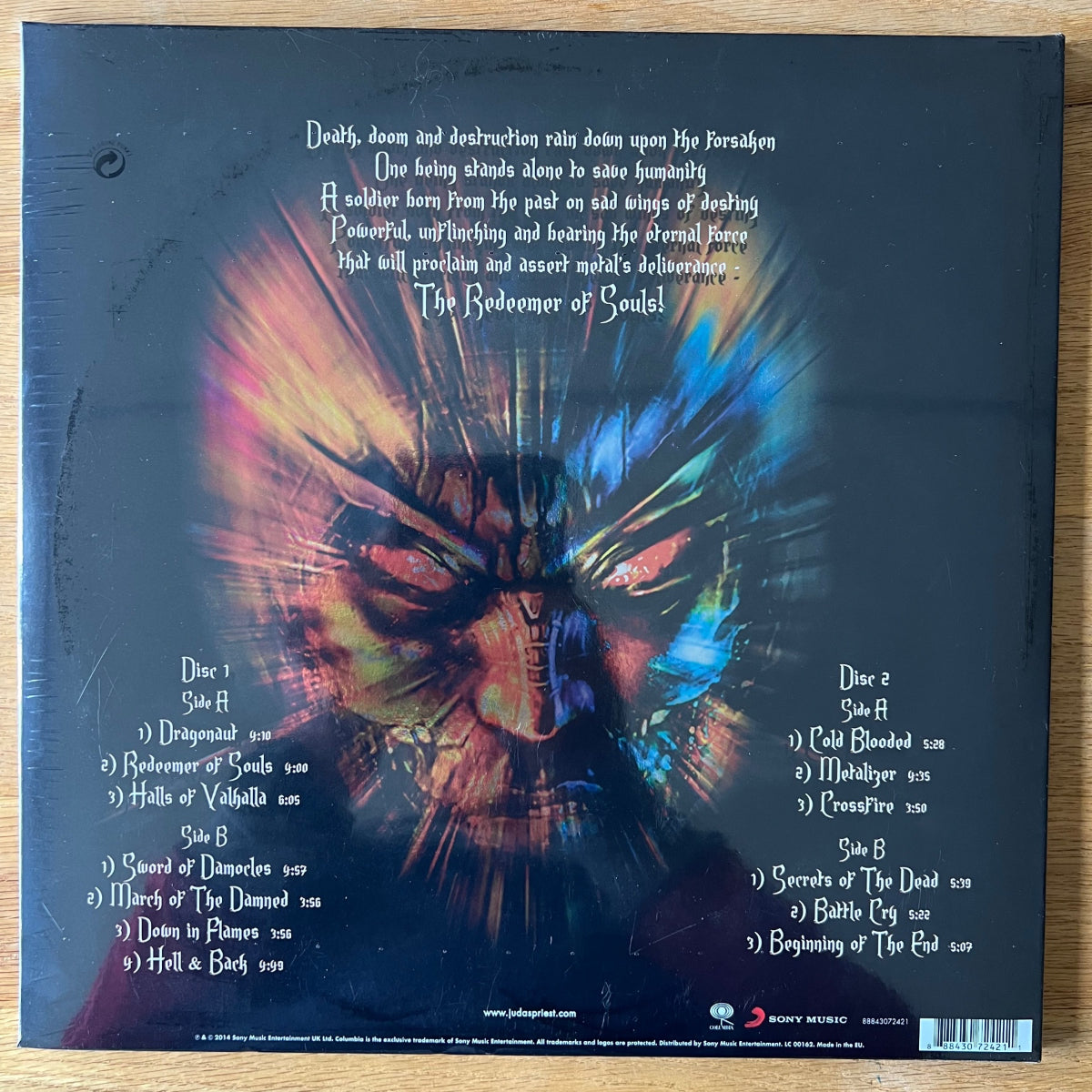 Judas Priest - Redeemer Of Souls / 2 LP - 1st EU Press. 2014 - (Mint & Sealed)