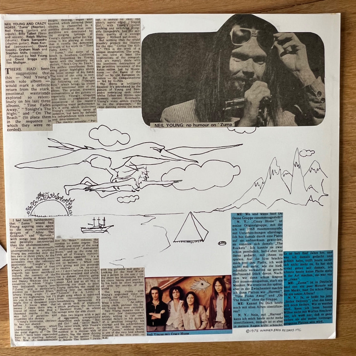Neil Young - Zuma / 1. D-Press. 1975 - (M-/VG++)