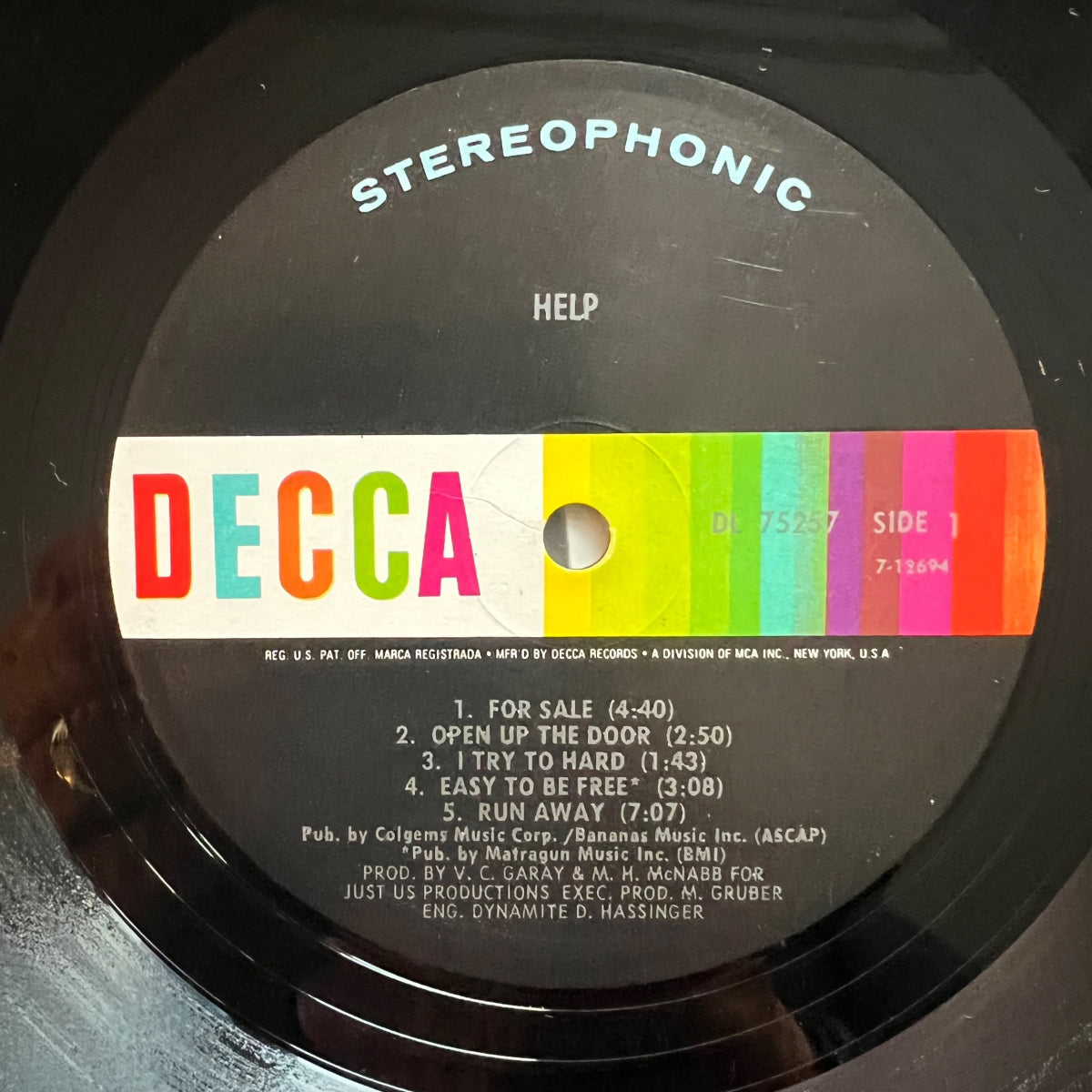 Help - Same / 1. US-Press. 1971 - (M-/VG++)