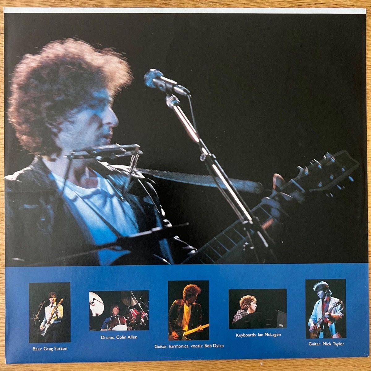 Bob Dylan - Real Live / 1st US Press. 1984 - (M-/M-)