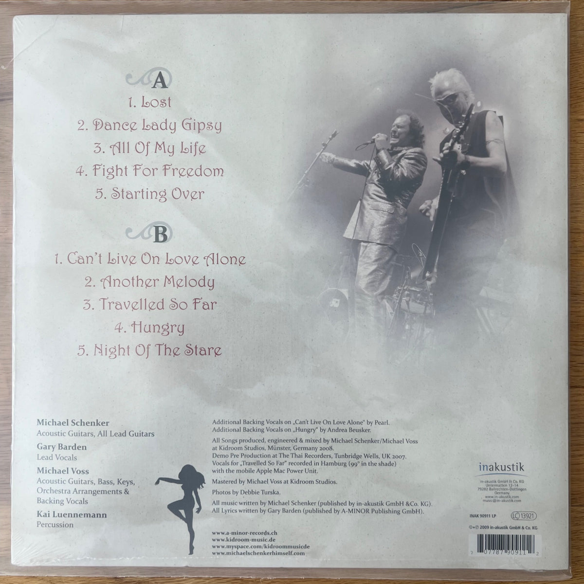 Projet acoustique Schenker Barden - Gipsy Lady / 1. D-Press. 2011 - Audiophile Press. - (Neuf et scellé)