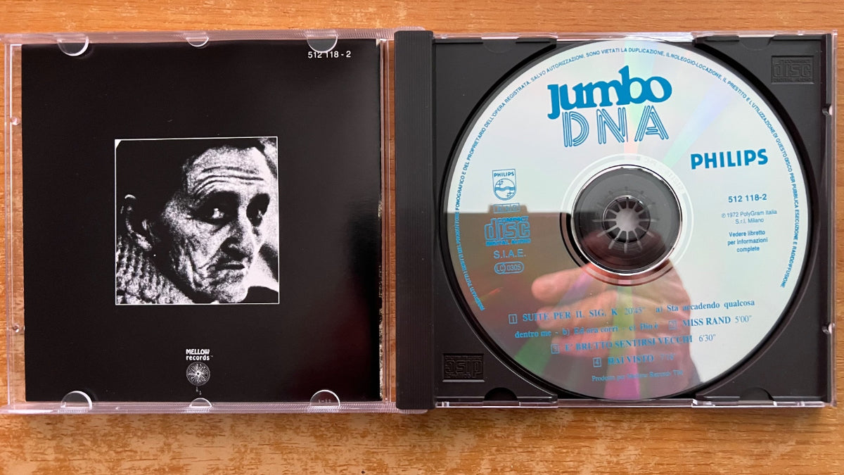 Jumbo - DNA / CD - 1st Italy Press 1992 on CD - (M-/M-)