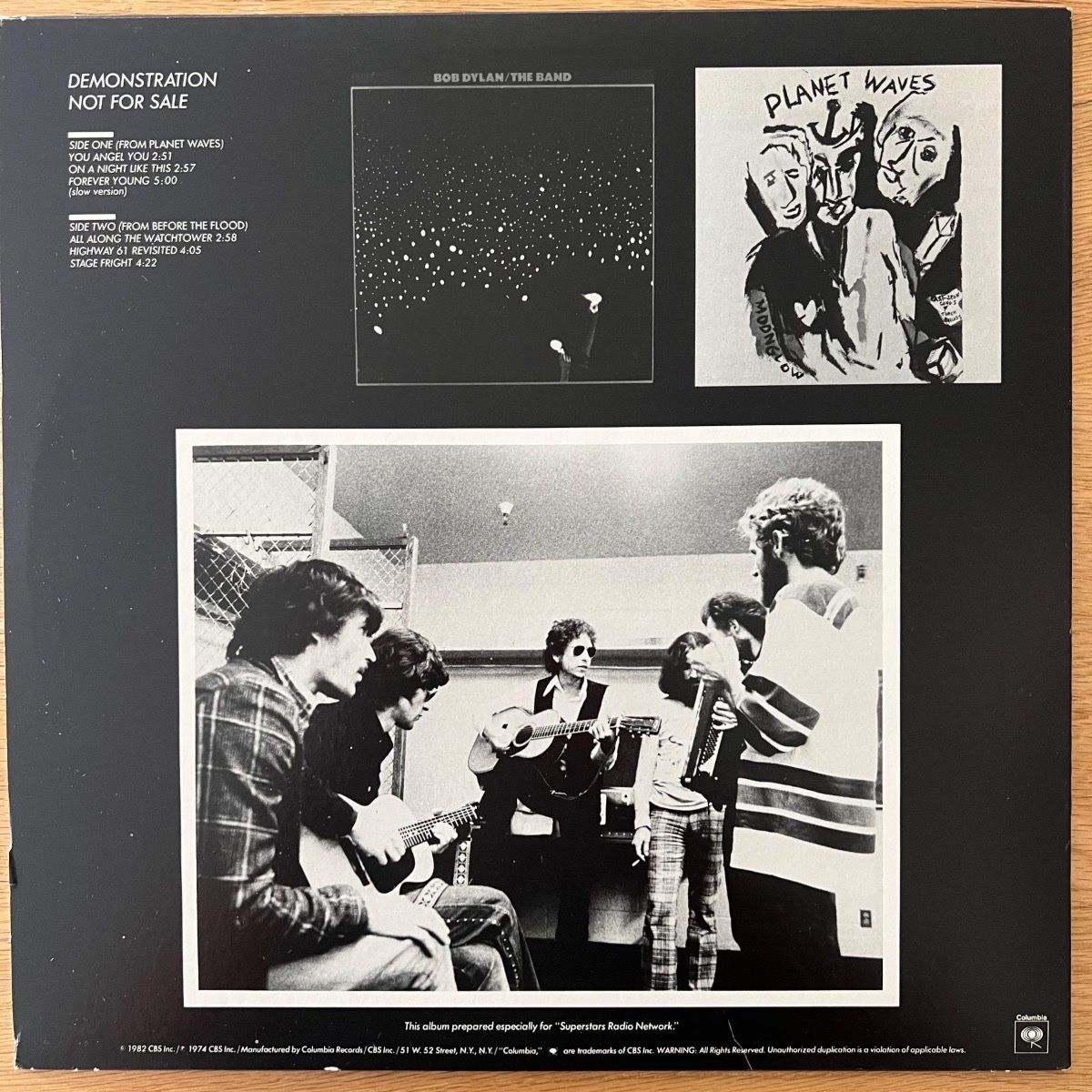 Bob Dylan - Electric Lunch / US Promo Sampler 1982 - (VG++/VG++)