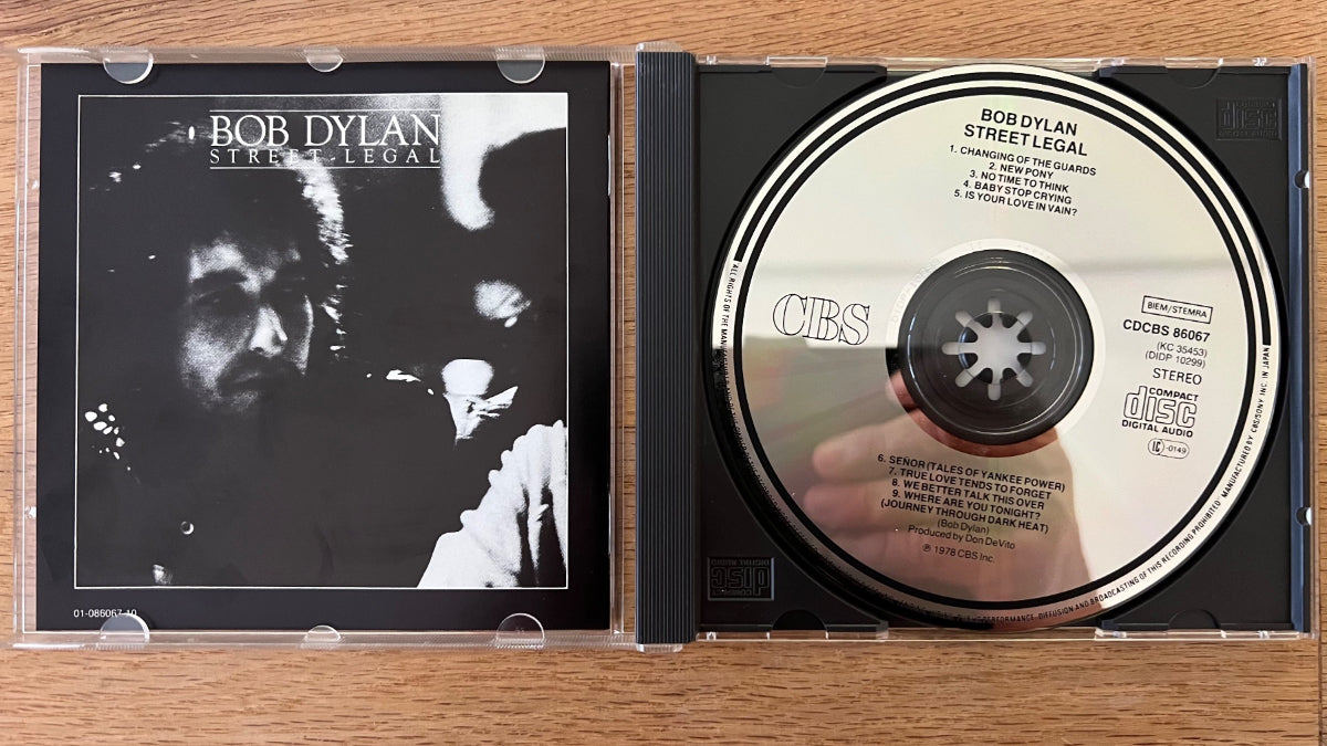Bob Dylan - Street Legal / CD - EU/Japan Press. RE from 1978 - (VG++/M-)
