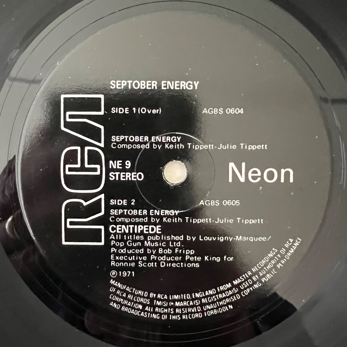 Centipede - September Energy / 2 LP - 1st UK Press. 1971 - (M-/VG)