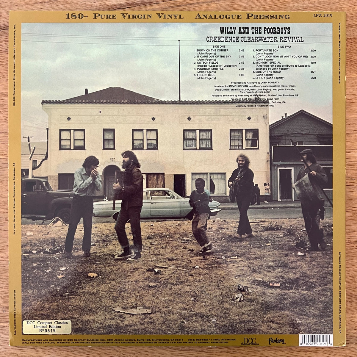 Creedence Clearwater Revival - Willy & The Poorboys / Audiophile Press. 1994 - Limited Number Edition - (M-/M-)