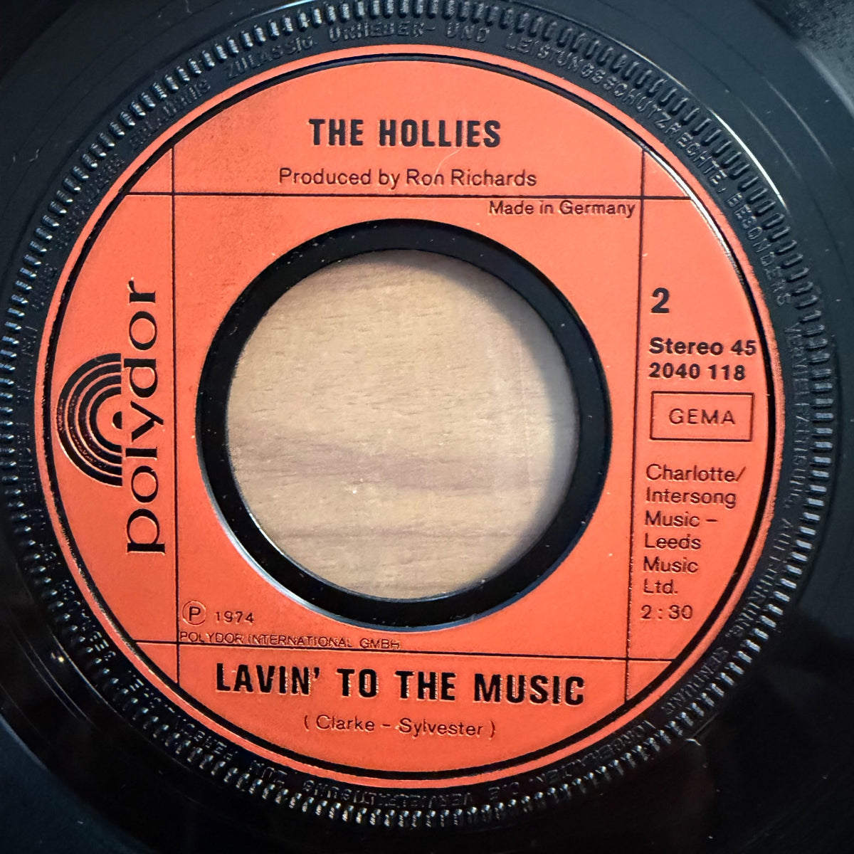 Hollies - Son Of A Rotten Gambler / 1. D-Press. 1974 - (M-/VG+)