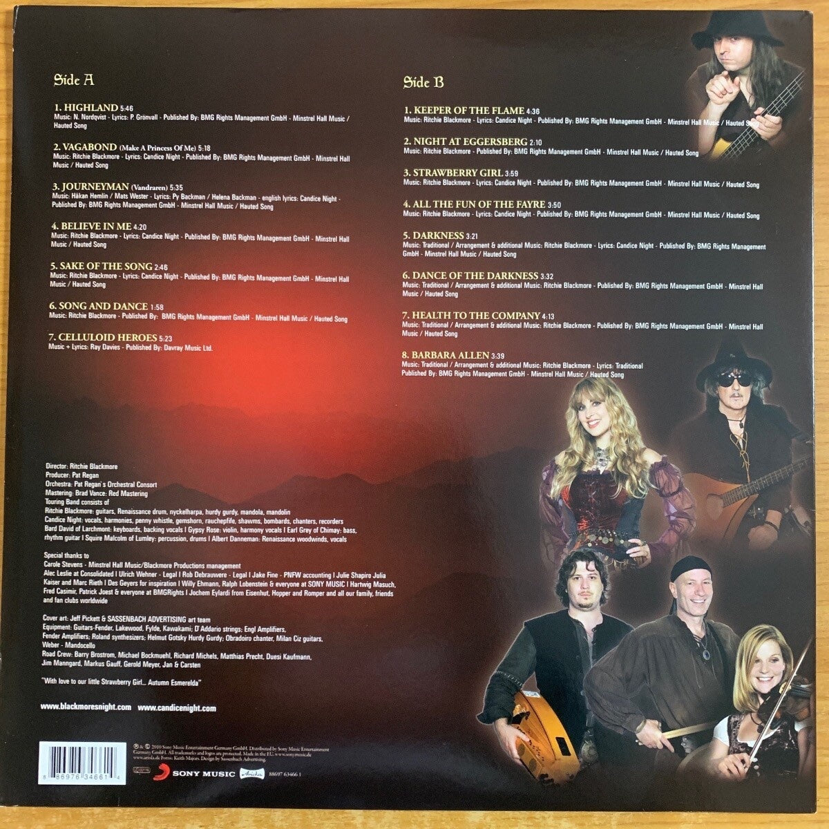 Blackmore's Night - Autumn Sky / 1st German Pres. 2010 - (Mint/Mint)
