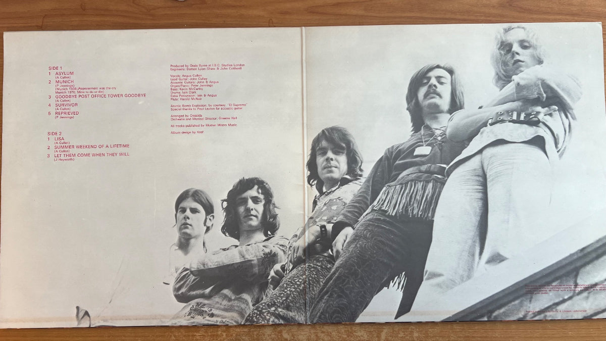 Cressida - Asile / 1. D-Press. 1971 - (M-/VG++)