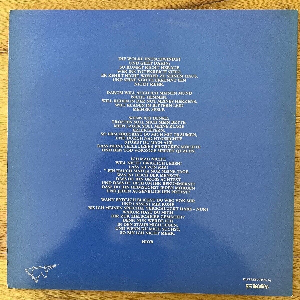 Blue China - Spiritual Beauty / 1. Swiss-Press. 1983 - (M-/M-)