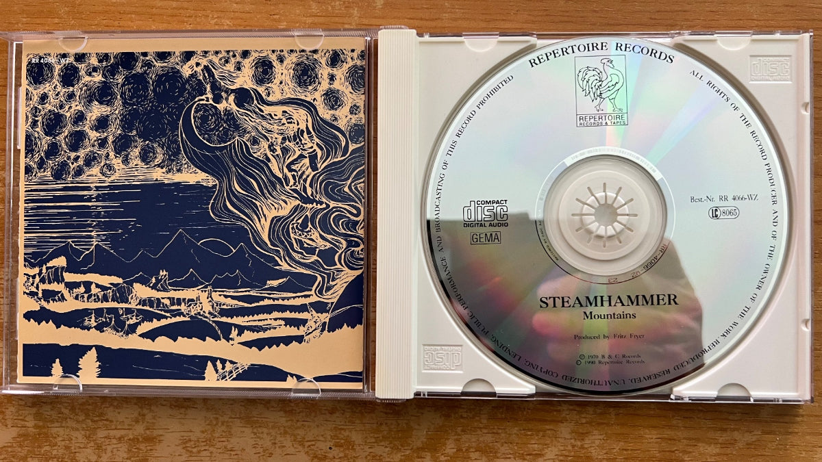 Steamhammer - Mountains / CD - 1re édition limitée. 1990 sur CD - (M-/M-)