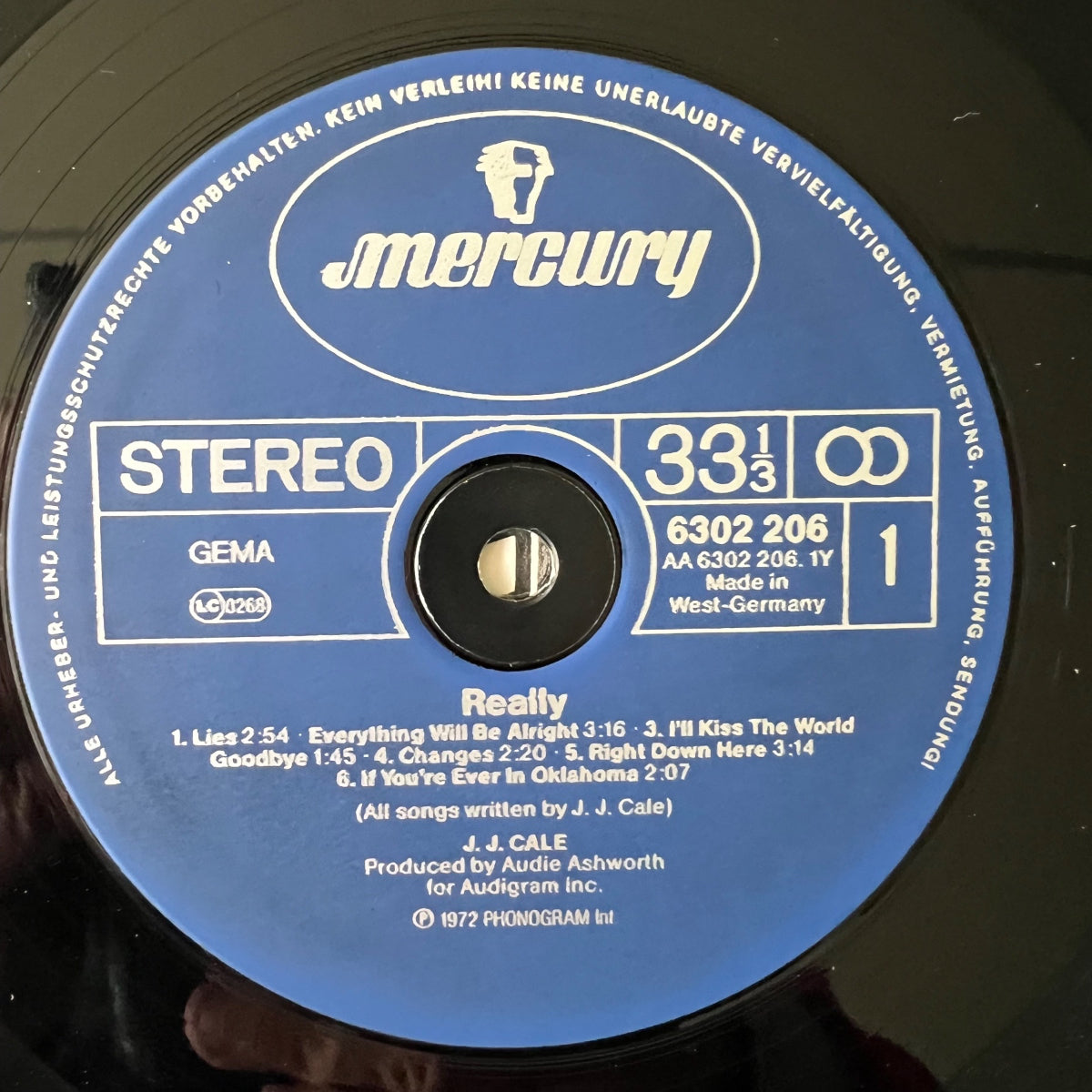 JJ Cale - Really / D-Press. 1982 - (M-/VG++)