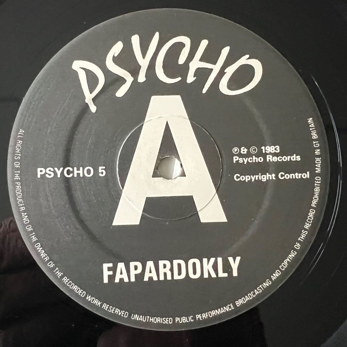 Fapardokly - Same / UK-Press. 1983 - (M-/VG++)