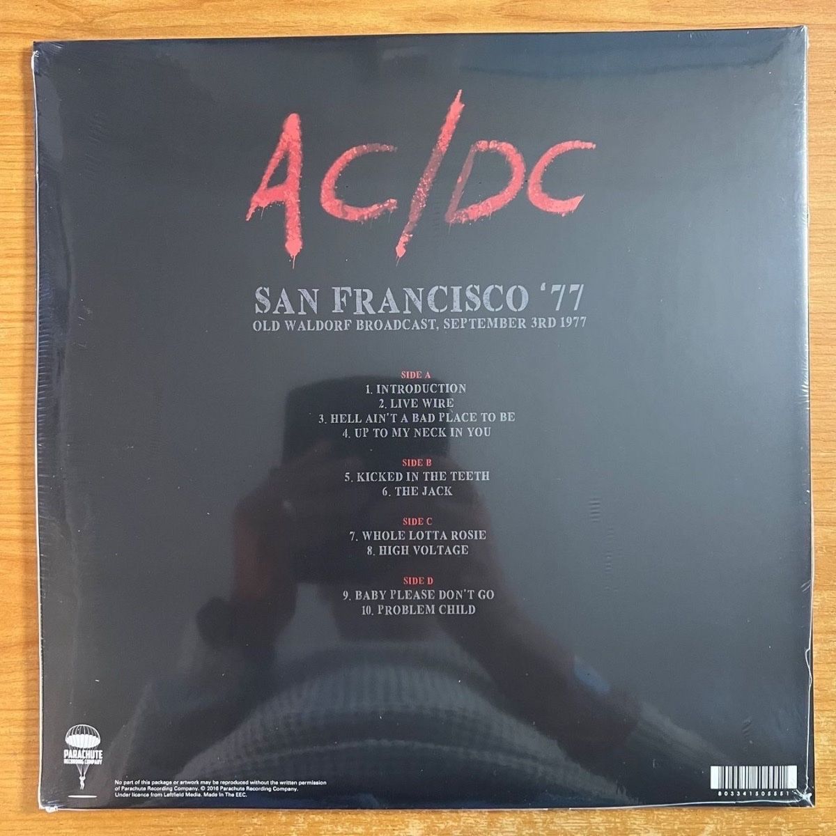 AC/DC - San Francisco '77 / 2 LPs - 1. EU-Press. 2016 - (Mint/Mint Sealed)