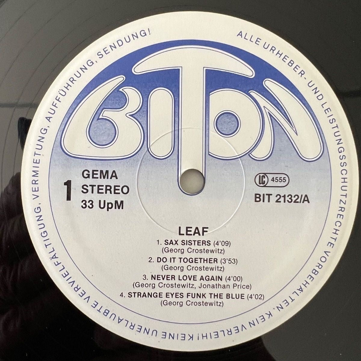Leaf - Sax Sisters / 1. D-Press. 1983 - (M-/VG++)