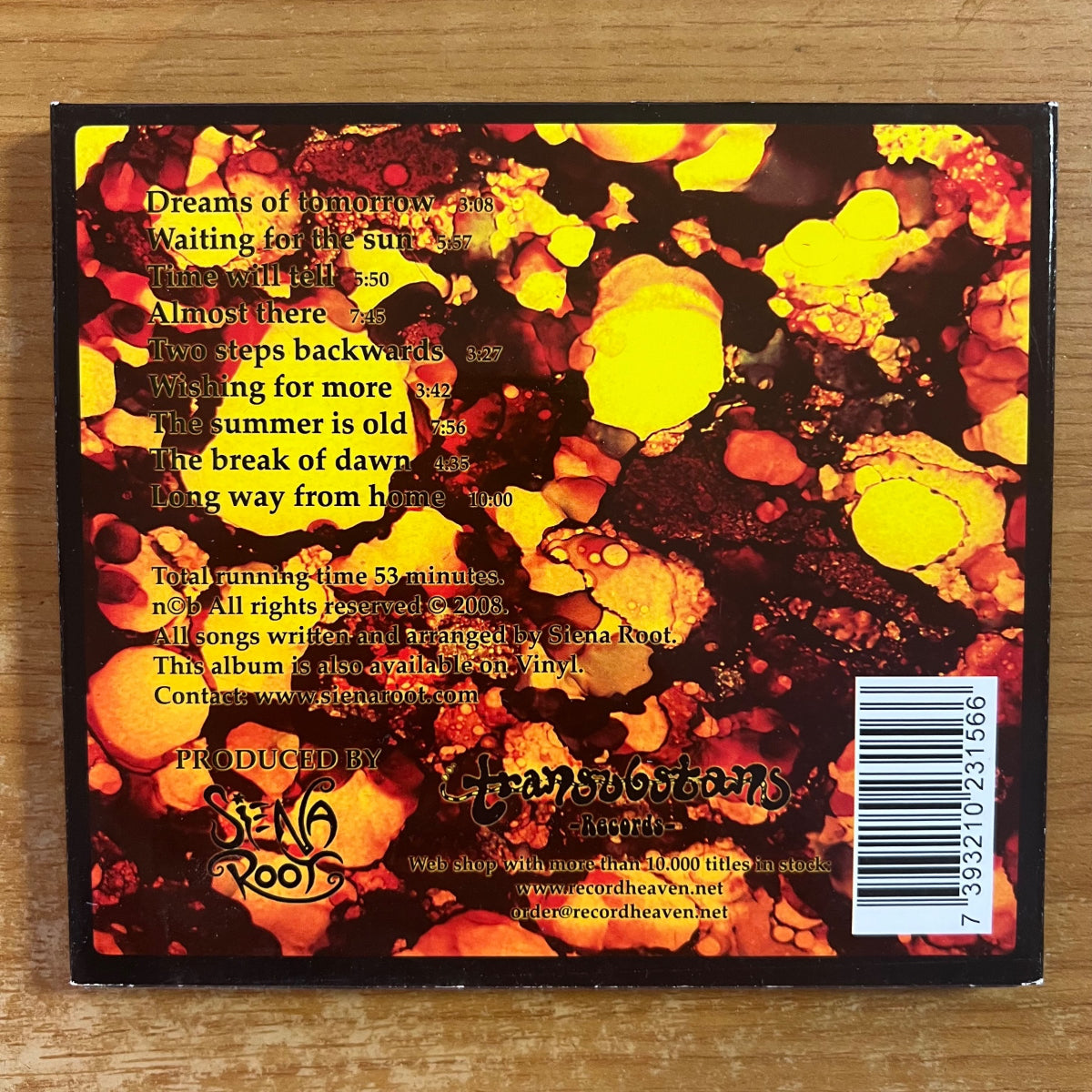 Siena Root - Far From The Sun / 1. Sweden-Press. 2008 -Digipak - (M-/M-)