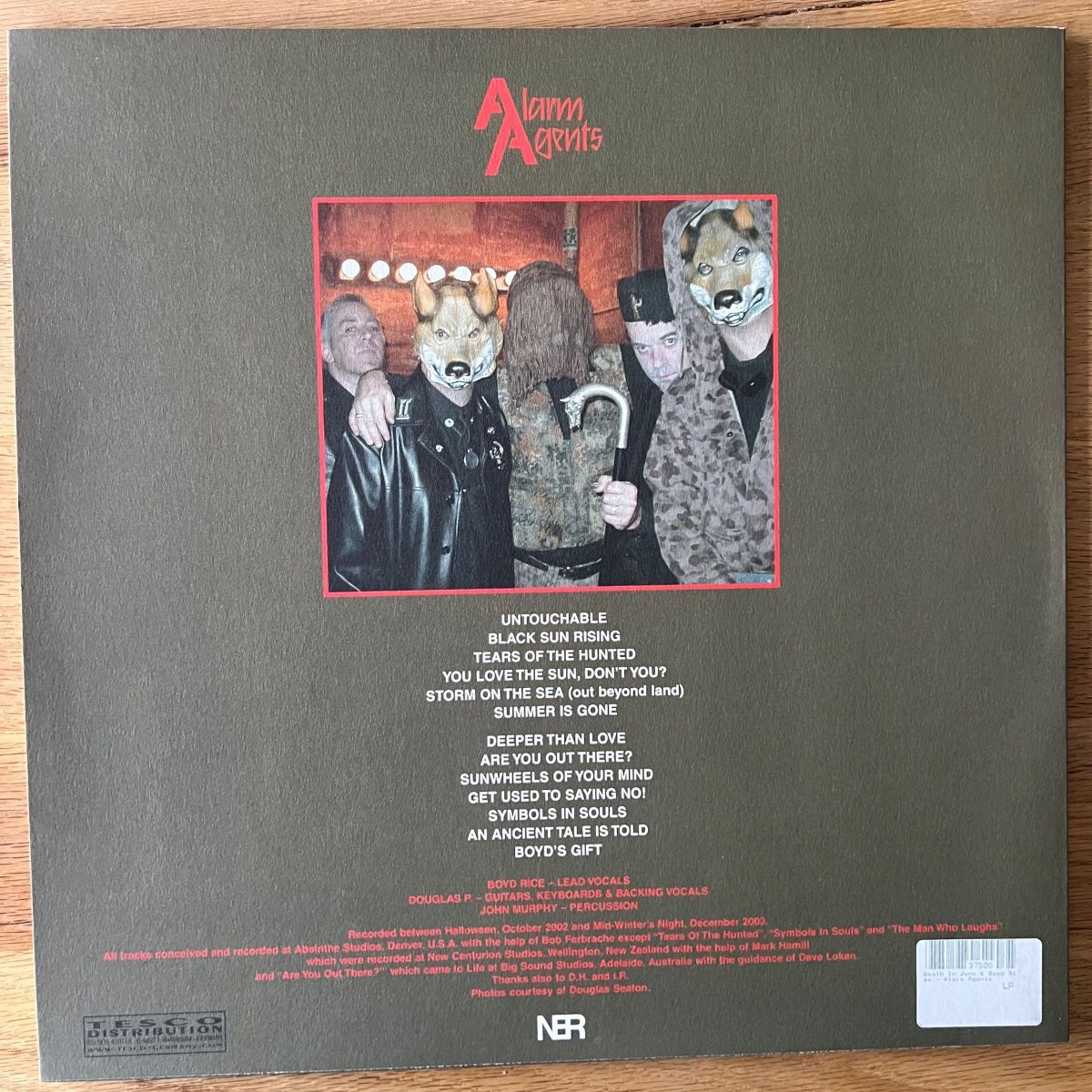Mort en juin et Boyd Rice - Agents d'alarme / 1re édition britannique. 2004 - (M-/M-)