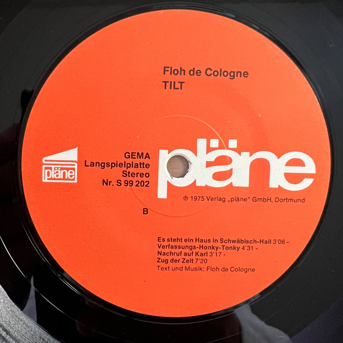 Floh De Cologne - Tilt / 1. D-Press. 1975 - (M-/M-)