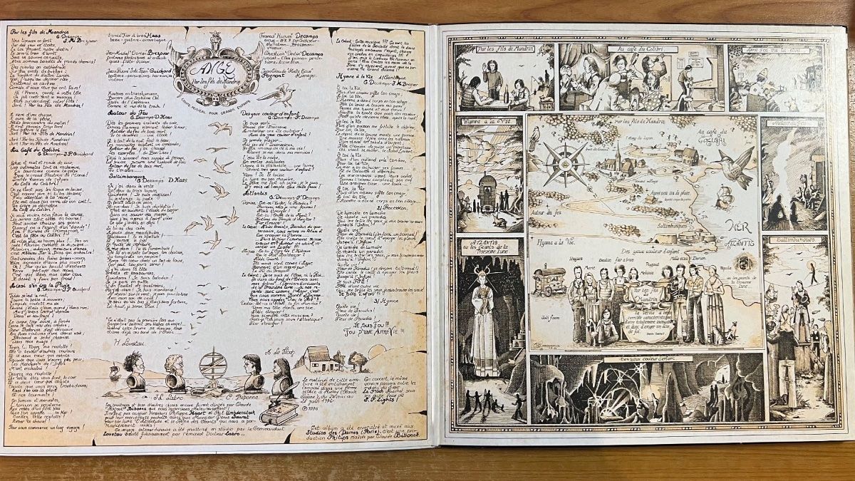 Ange - Par Les Fils De Mandrin / 1. France-Press. 1976 - (VG++/VG++)