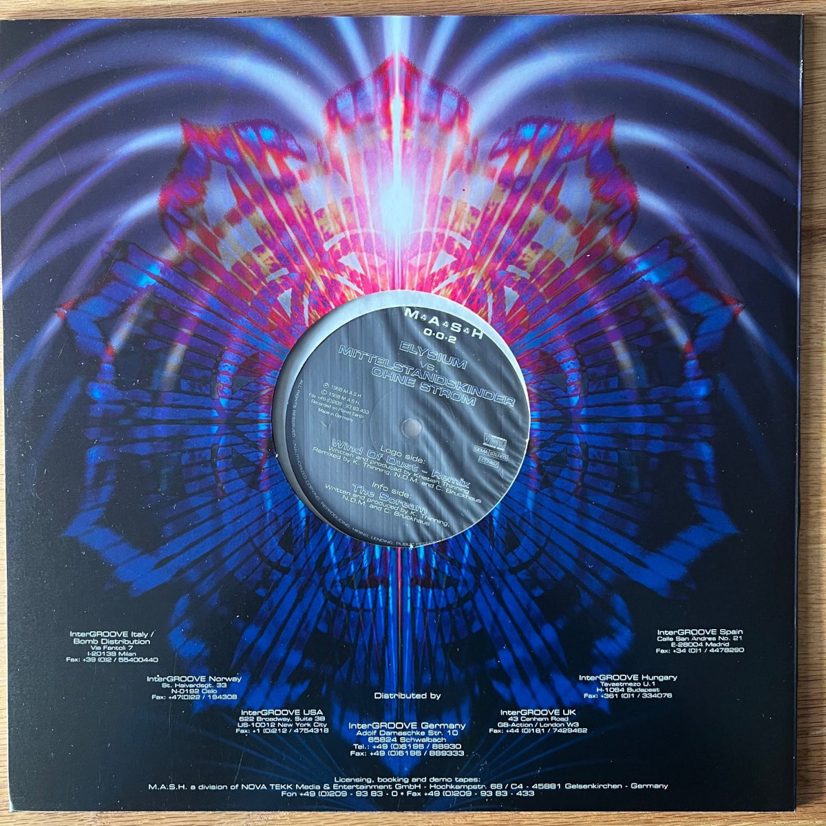 Elysium - Wind Of Dust / 12" Maxi - 1st D-Press. 1998 - (M-/M-)