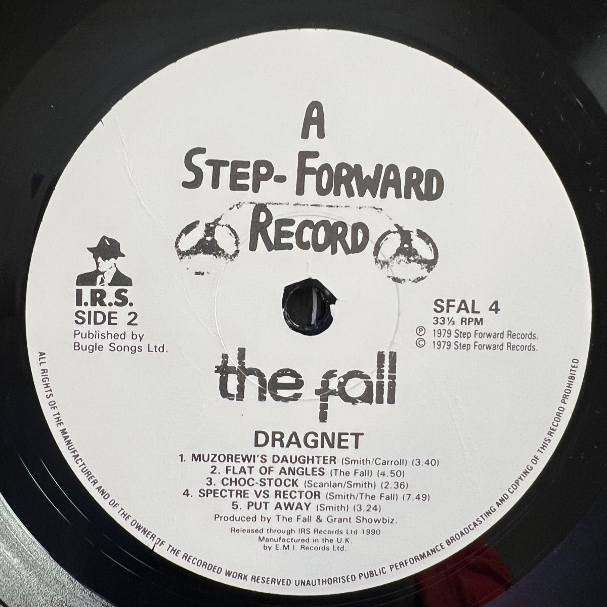 Fall - Dragnet / 1. UK-Press. 1990 - (M-/M-)