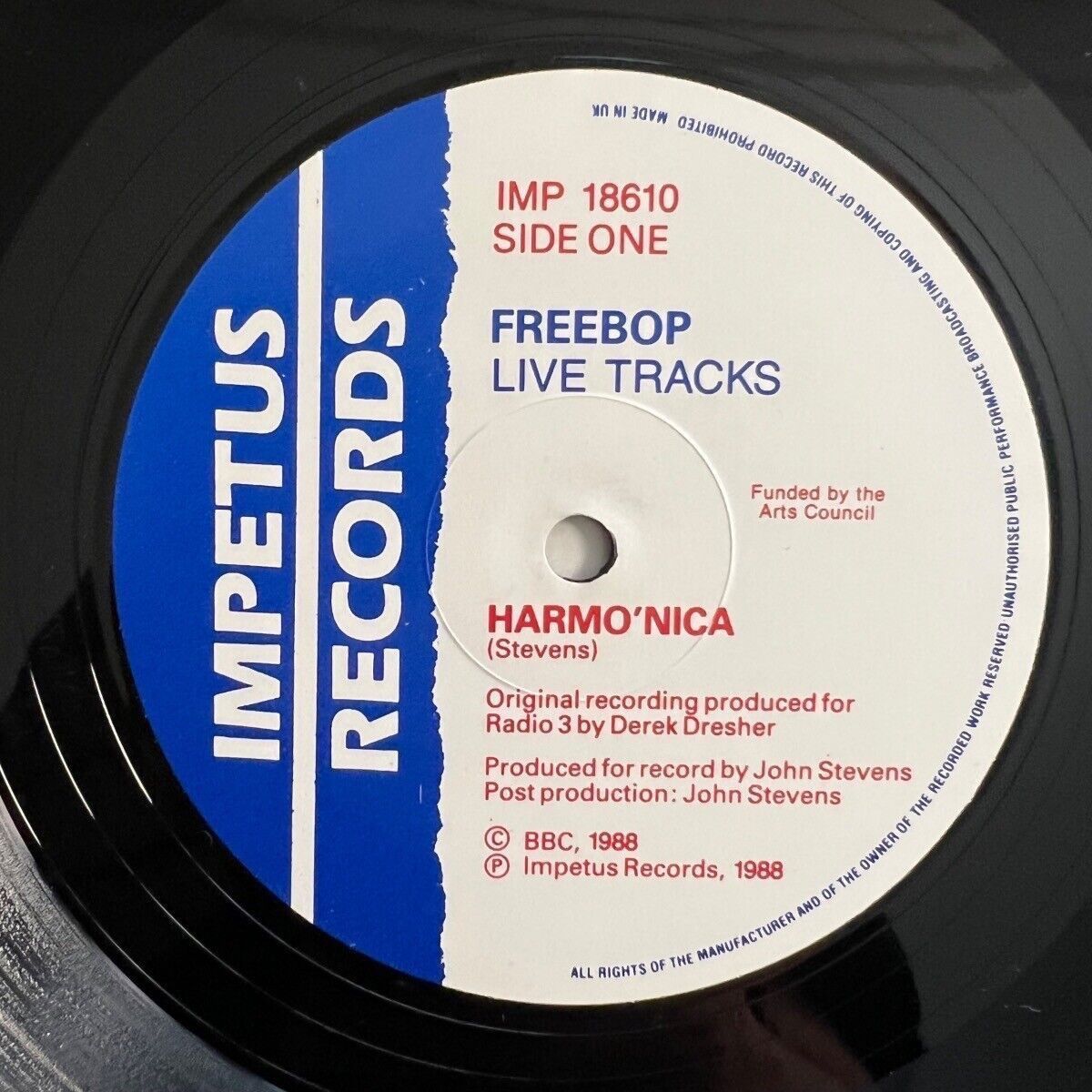 Freebop - Live Tracks / 1. UK-Press. 1988 - (M-/VG++)