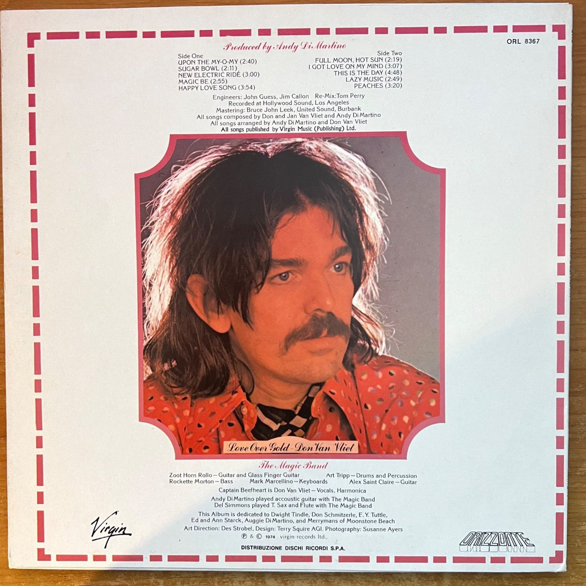 Captain Beefheart & The Magic Band - Unconditionally Guaranteed / Italy-Press. 1979 - (VG++/M-)