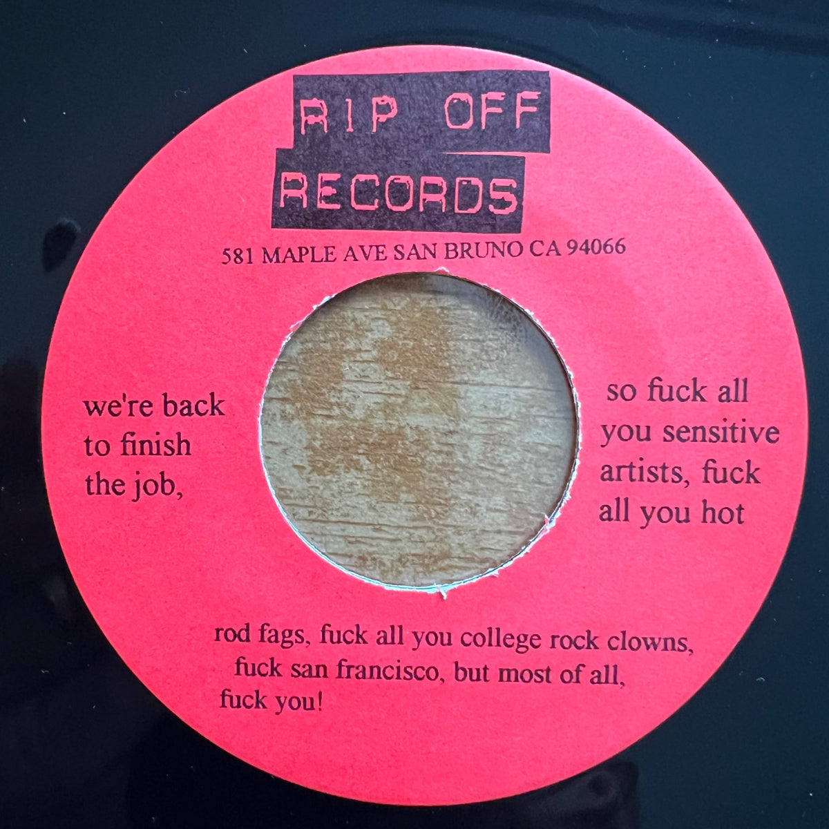 Infections - Kill For You / 1er pressage US. 1996 - (M-/M-)