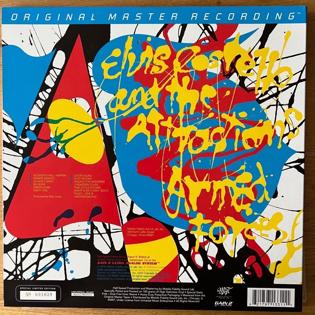 Elvis Costello & The Attractions - Armed Forces / Audiophile MFSL 2010 - (M-/ Mint)