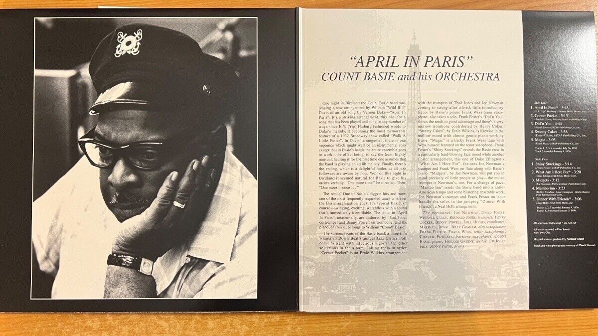 Count Basie - April In Paris / Audiophile MFSL 1995 - (Mint)