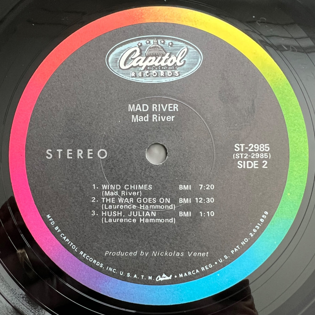 Mad River - Same / 1. US-Press. 1968 - (VG++/VG+)