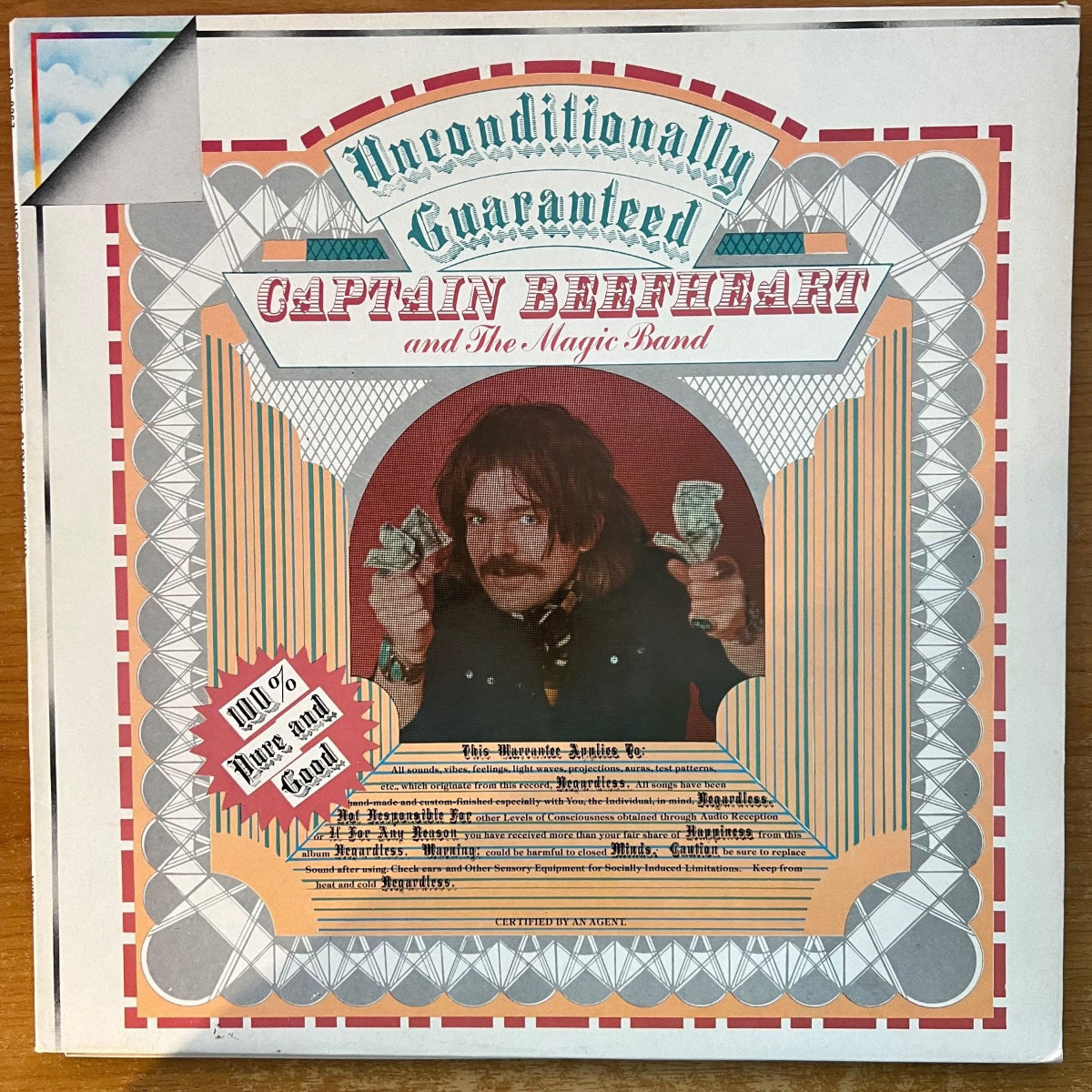 Captain Beefheart & The Magic Band - Unconditionally Guaranteed / Italy-Press. 1979 - (VG++/M-)